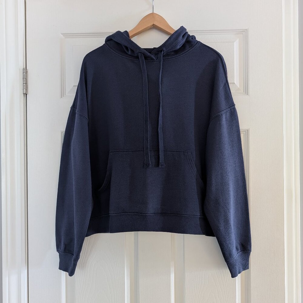 aerie hoodie navy blue size small